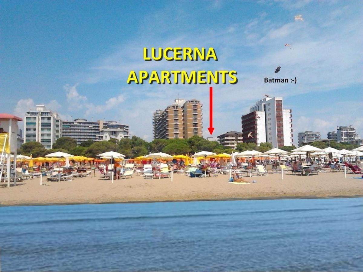 ליגננו סביאדורו Lucerna Apartments At Sabbiadoro Beach מראה חיצוני תמונה
