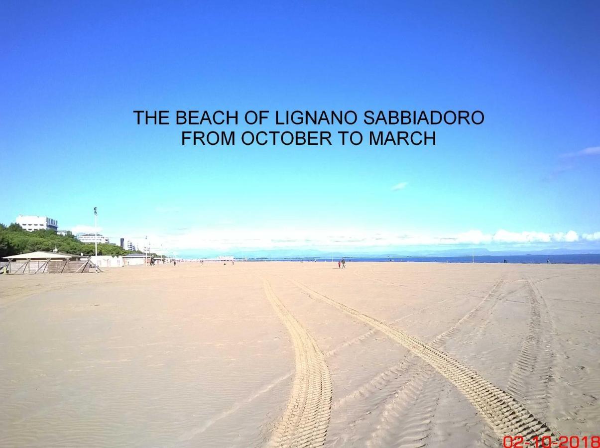 ליגננו סביאדורו Lucerna Apartments At Sabbiadoro Beach מראה חיצוני תמונה